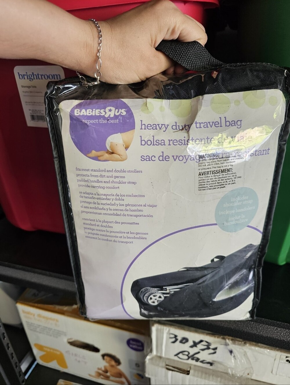GUC BabiesRUs Heavy Duty Stroller Bag